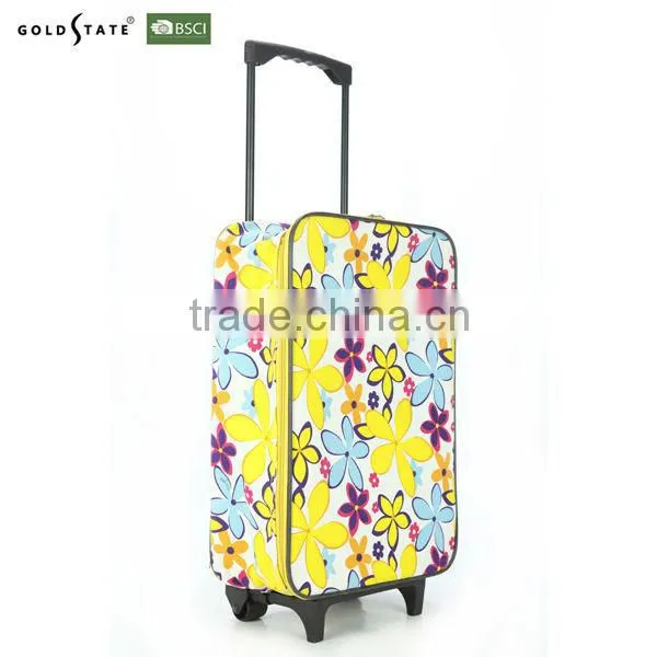 2016 Woman travel trolley luggage case luggage bag
