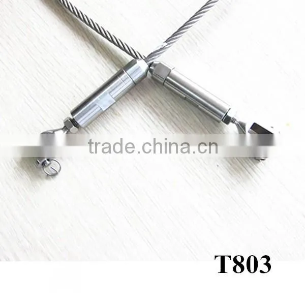stairs handrail railing cable deck stainless steel railing wire rope fastener