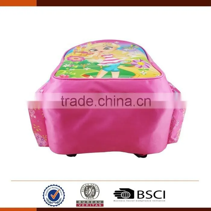 Beautiful Primary School Kids Backpack Bags for Girls