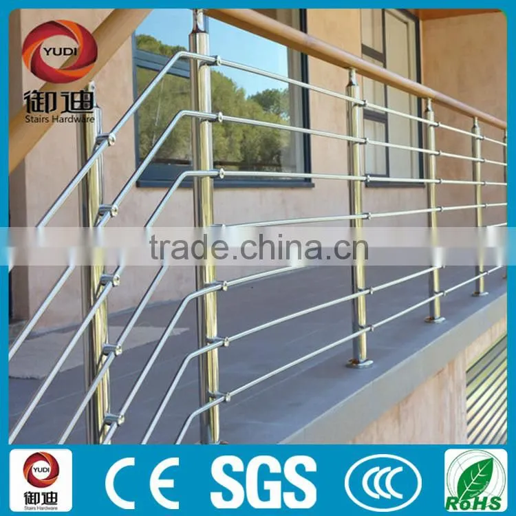 stainless steel decorative porch railing for exterior