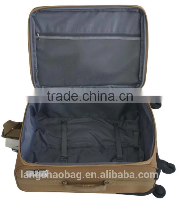 Custom OEM ODM Cheap New Products Suitcase And Luggage EVA Polyester Bag