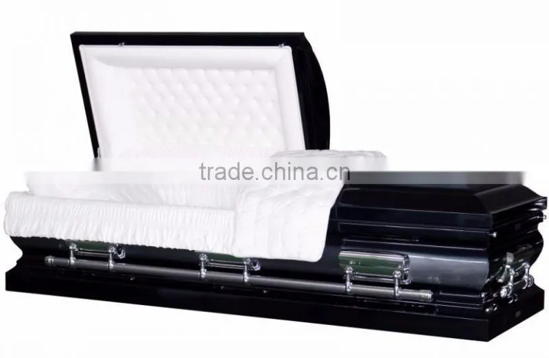 Lincoln blue caskets and coffins stainless steel