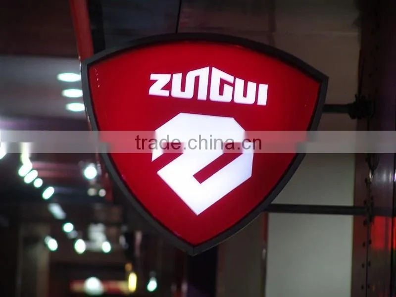 Popular aluminum frame and acrylic material led outdoor advertising light box