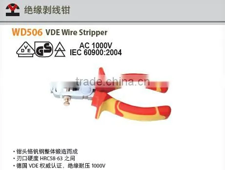 Insulated VDE Pliers, Wire Stripper Pliers