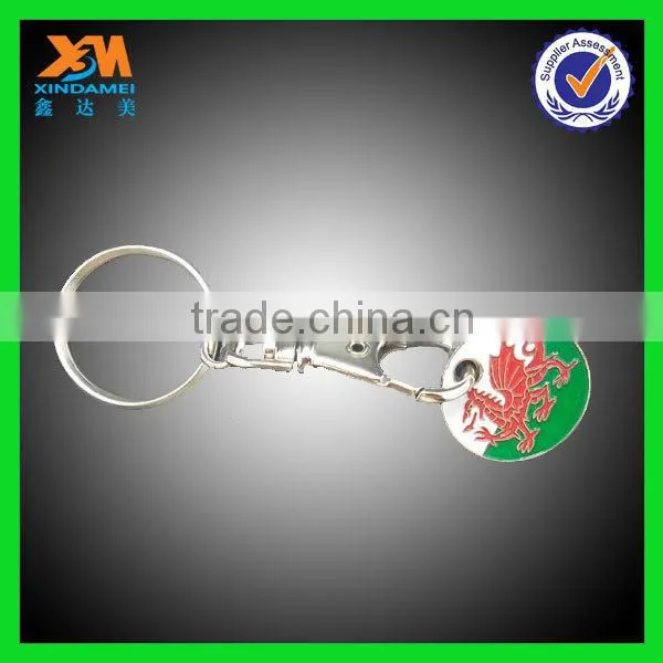 Hot sell high quality cheap zinc alloy key ring