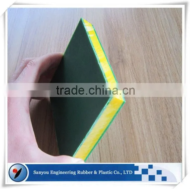 Textured double layer colored 1 5mm thick hdpe sheet