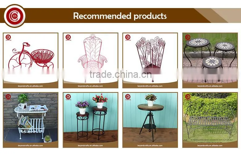 Newest good quality useful popular eco-friendly iron dining room set