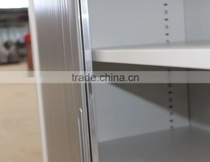 Steel mini baby cabinet design with roller door