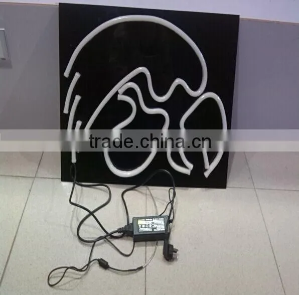 Outdoor Custom Sign With Led Neon Flex
