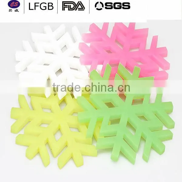 heat-proof mum favorite cute silicone mat&silicone cup mat&silicone table mat