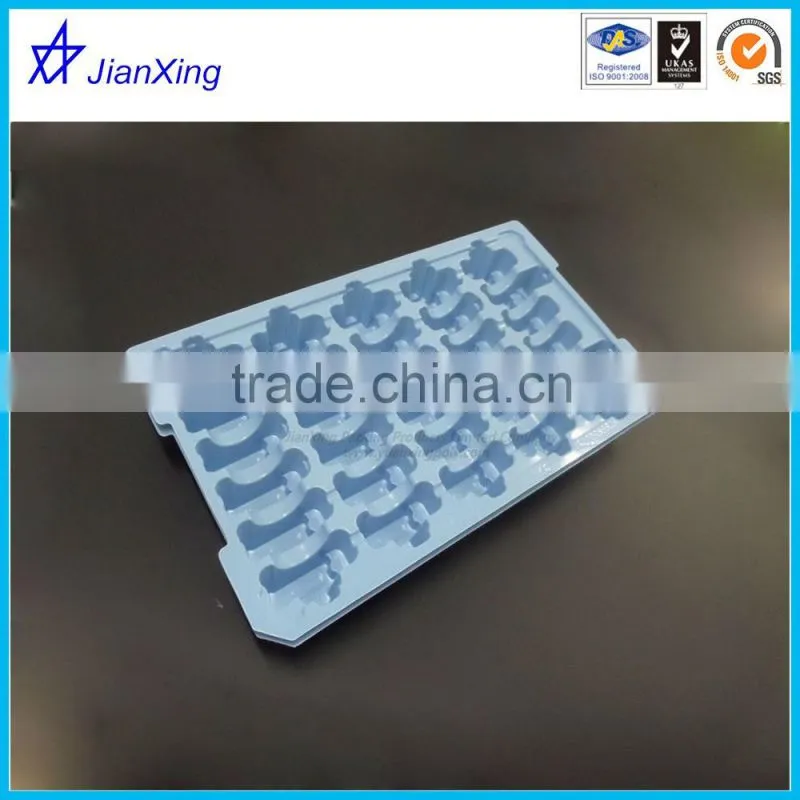 2016 Quality blister PET disposable plastic tray electronic