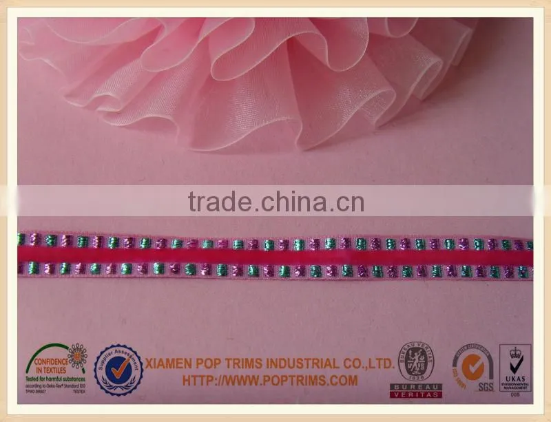 colourful nylon velvet ribbon