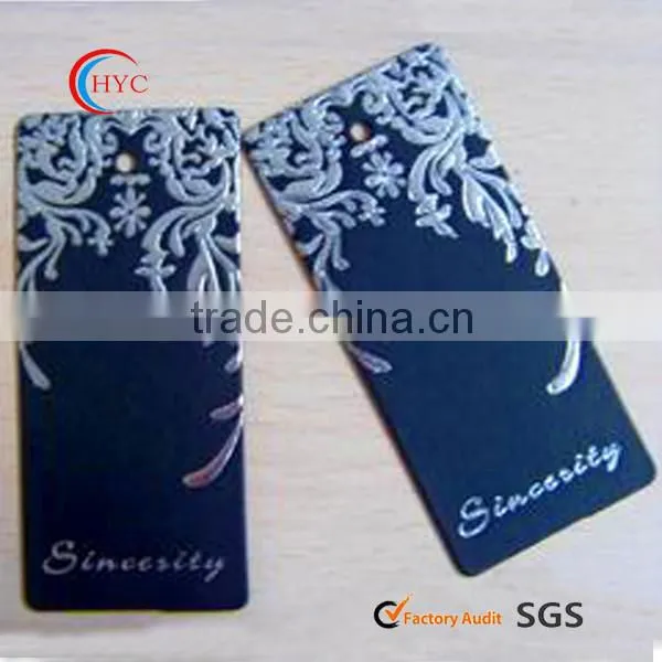 customized hot sale recycled paper printed packaging card