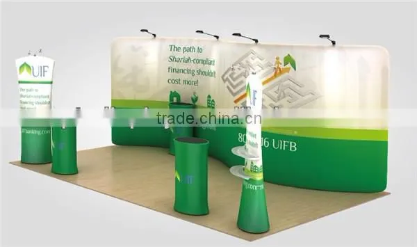Dye Sublimation Tension Fabric Banner with Zipper