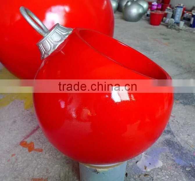 Candy swirl lollipop from fibreglass, Christmas Candy theme decorations