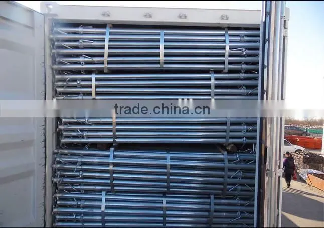 Q235/345 painted/galvanized scaffolding steel prop