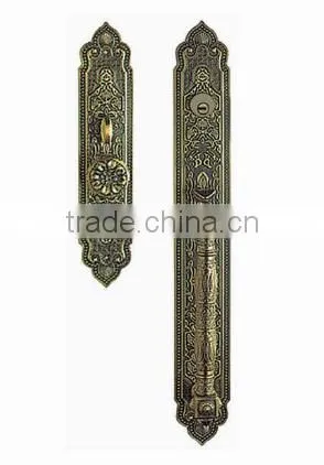 External Pull handle Main Door Lock Entry Set Cylinder Lock