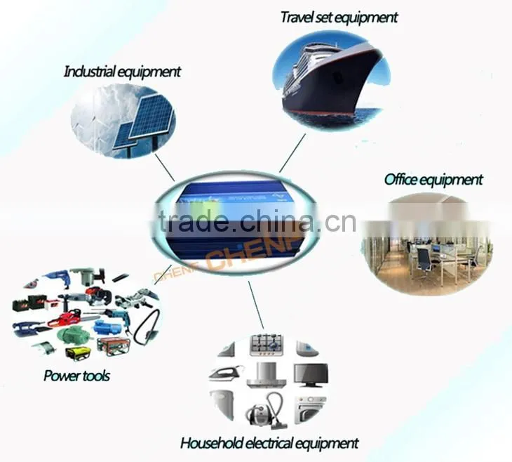 CHENF Hot sale 6kw Most popular Pure Sine Wave 12V/24V/48V off grid Solar Power Inverter