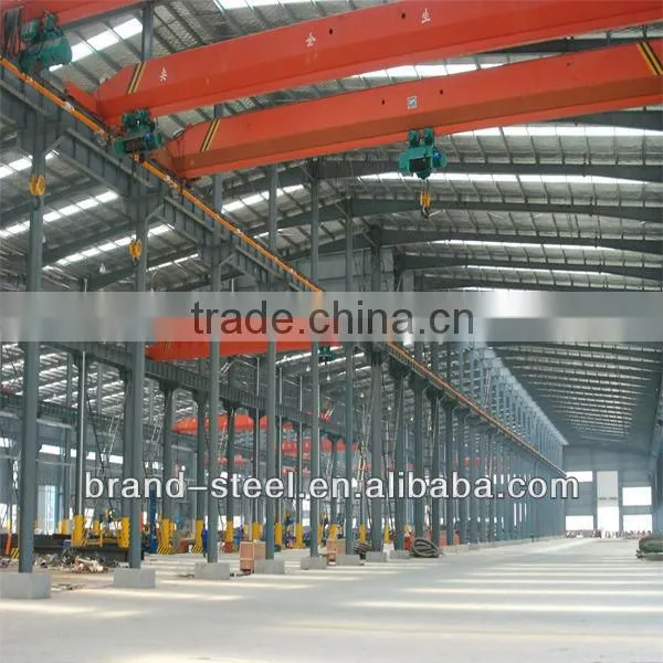 Colorful Steel Structure Fabricated Workshop Buildings