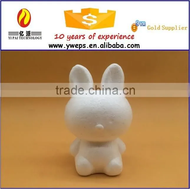 Polystyrene foam diy painting toy for kids/ Diy foam animal toy for sale