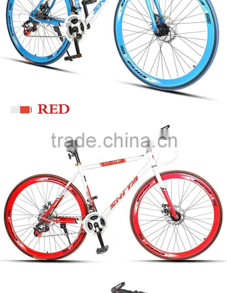 Pu Hong 2016 newest wholesale gravel bicycle 700C wheels aluminum alloy 27 speed gravel bike