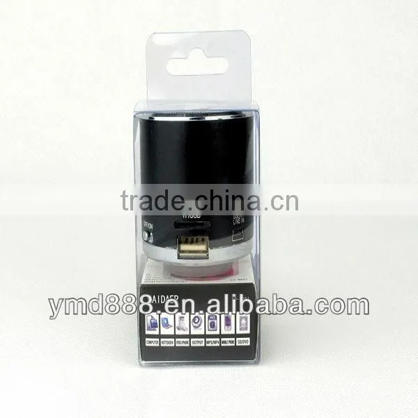 Outdoor MP3 Player for Music Creative Digital Mini Speakerwith Metal Case