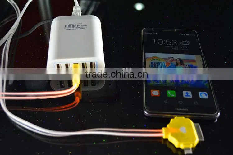 new arrival universal portable 5 port usb charger for mobile phone