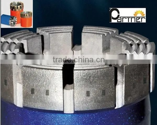 Diamond Impregnated Tube Core Bits With Laser Weilded