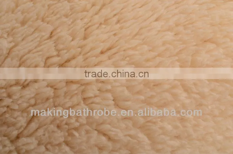 High quality short sleeves terry bathrobe for kids