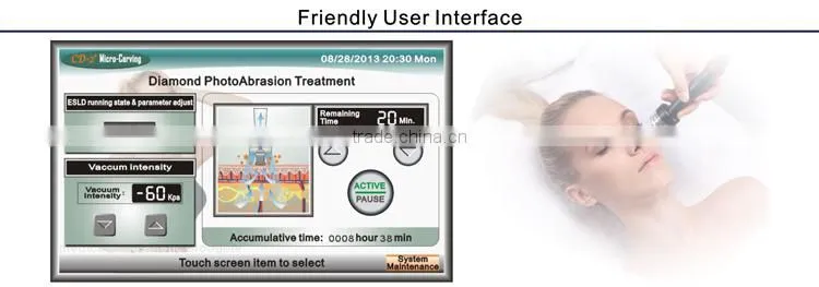 New Design Light Therapy and Diamond Microdermabrasion Peeling Machine