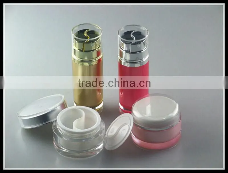 40ml Acrylic Dual Spray Cosmetic Bottle