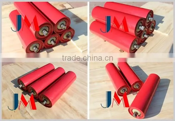 Trough roller stand for conveyor