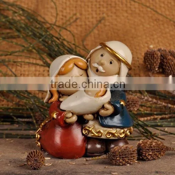 Cozy little bear family resin crafts