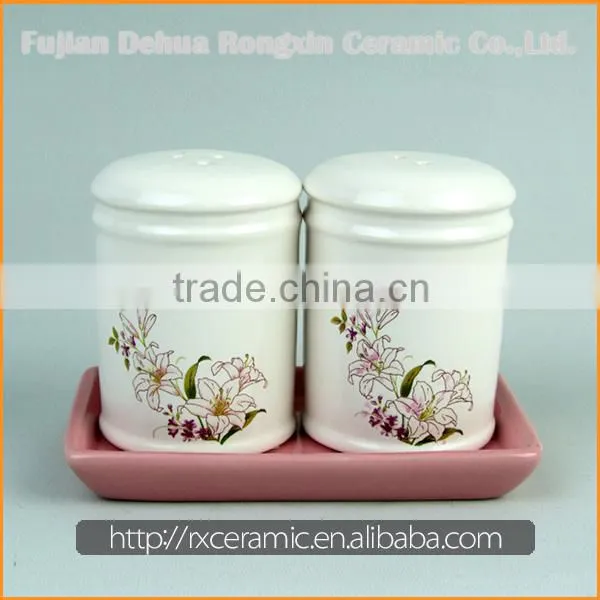 Wholesale High Quality Best Price mini ceramic condiment set