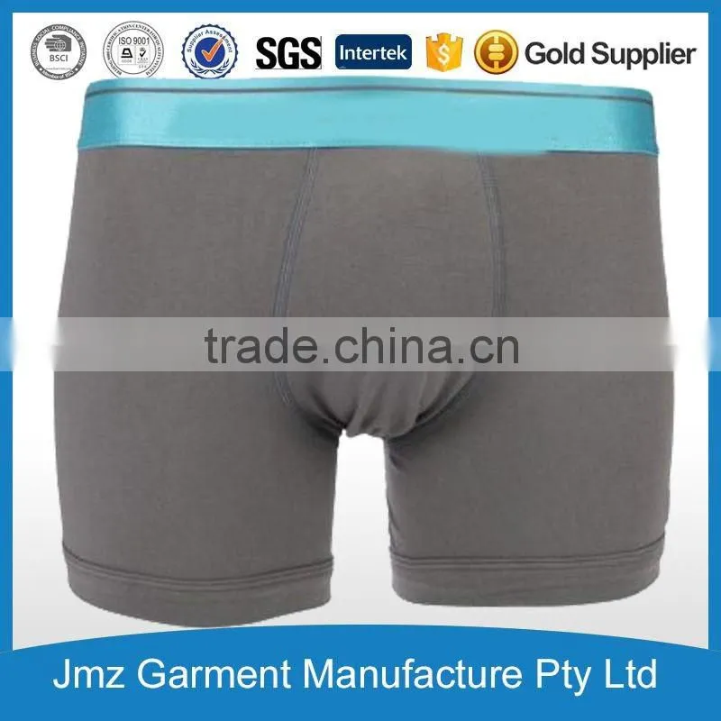 Customized 95% cotton 5% spandex underwear men underwear soft underwear