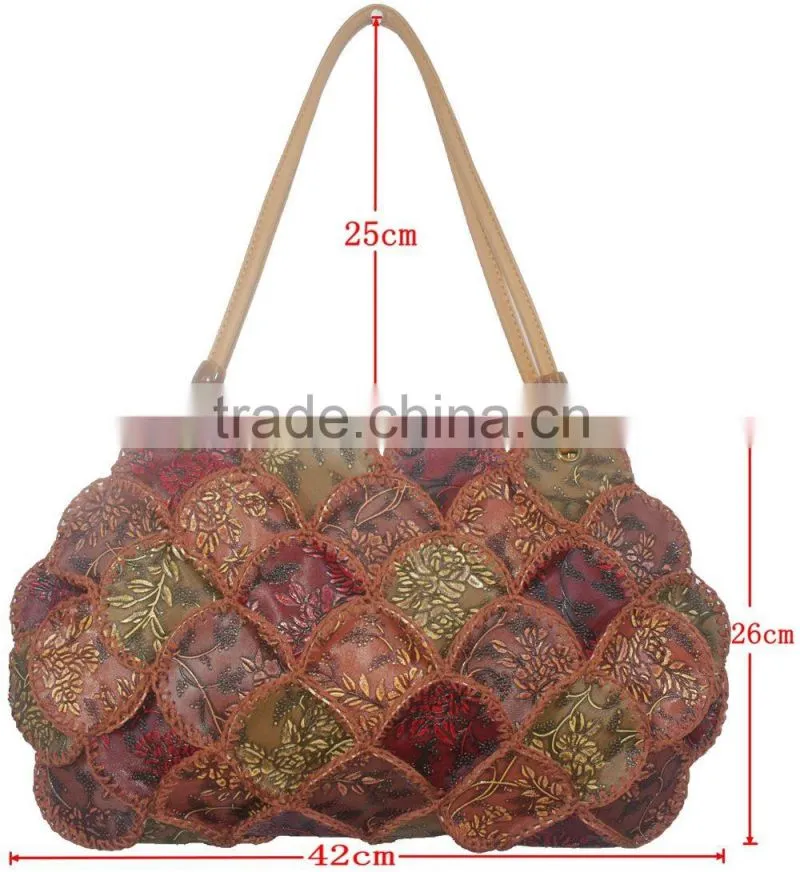 latest design woman handbag cowhells material durable use beautiful color multifunction