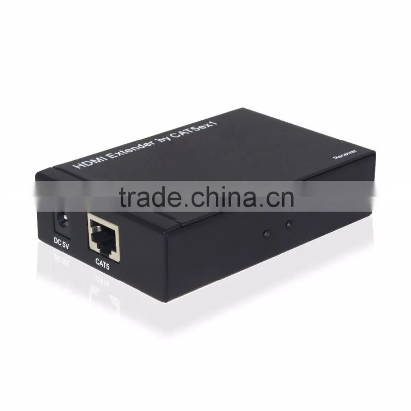 high speed hdmi splitter 1x2 home theater sound system 1 in 2 out hdmi spliter by cat5e/6 cable UTP support 3D