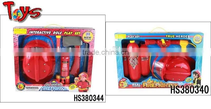 children interesting loudspeaker fireman toy
