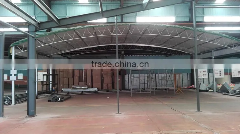 steel structure aircraft hangar