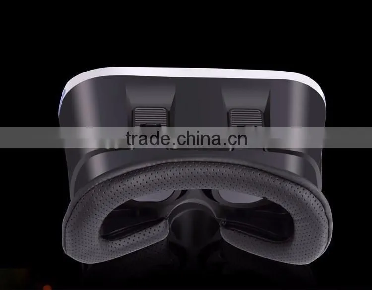 Best Selling Cheap Virtual Reality Glasses VR Headset Big PMMA Lens 3D Video Games Open Sex Film Ajustable
