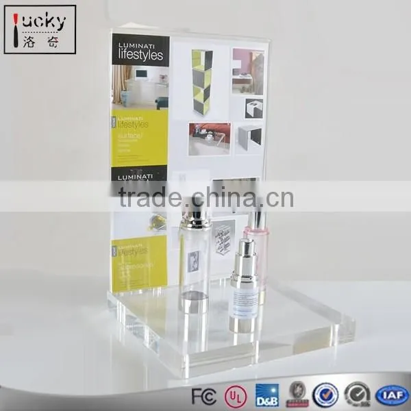 Acrylic Bag Display Shelf Handbag Stand