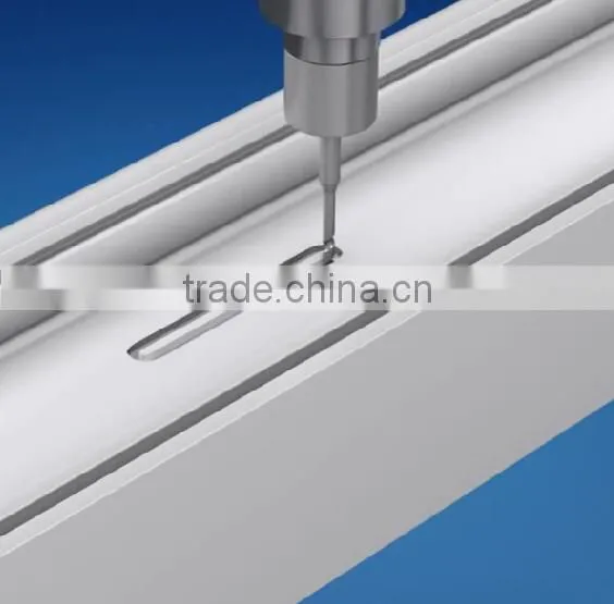 Alu-PVC profile copying-drilling machine- copy router machine with triple spindle -Chinese cnc copy router machines