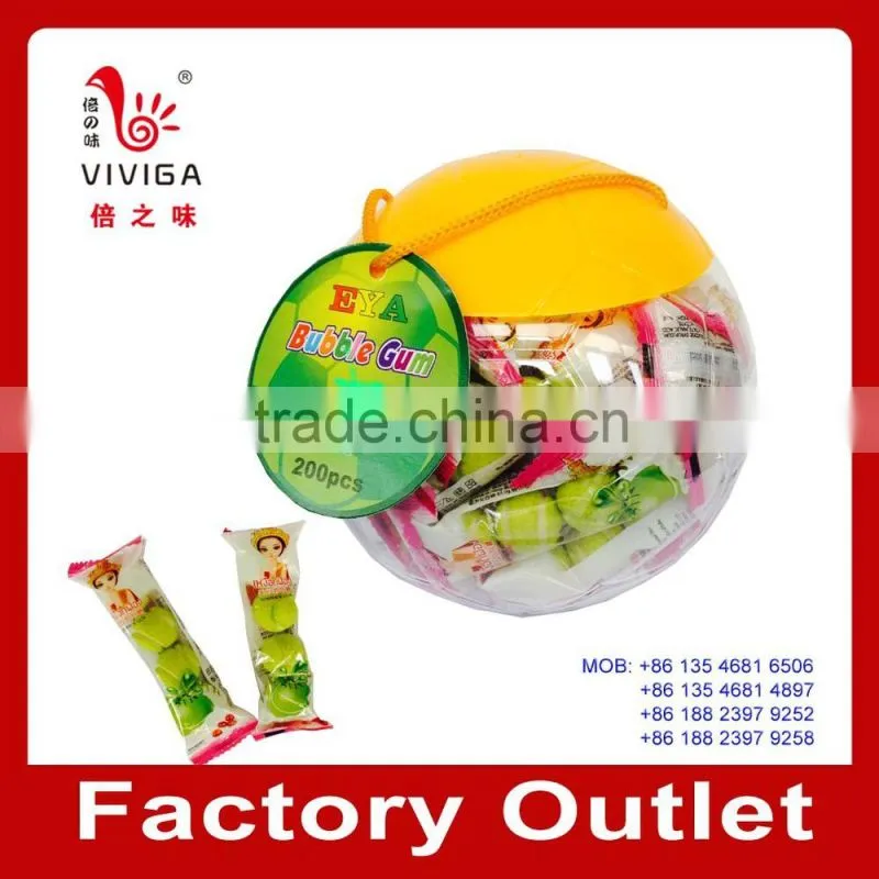 centre filled bubble gum tennis gum