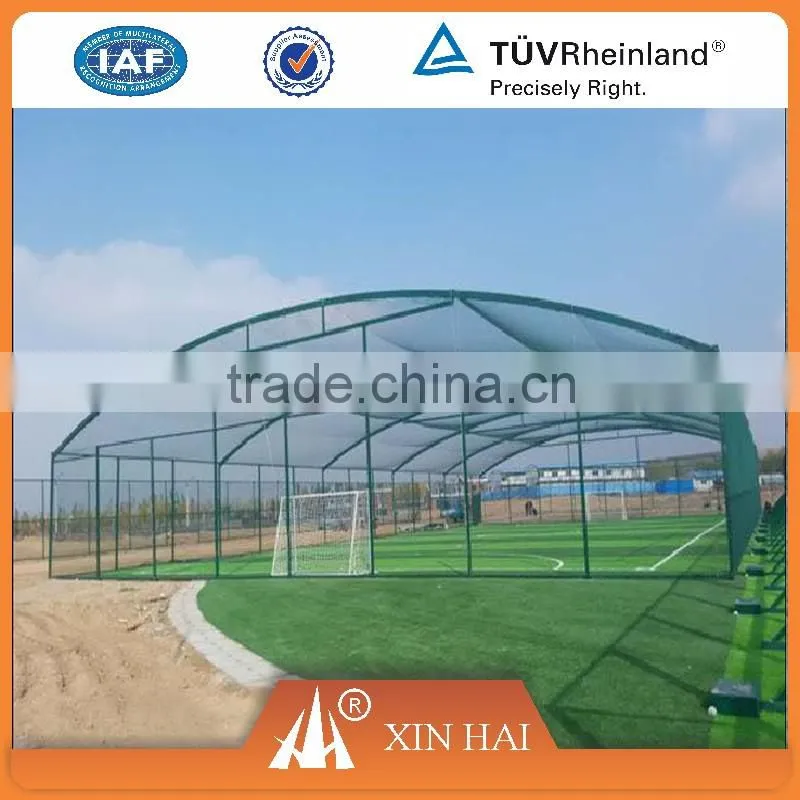 Multi-functional sport court in cage type