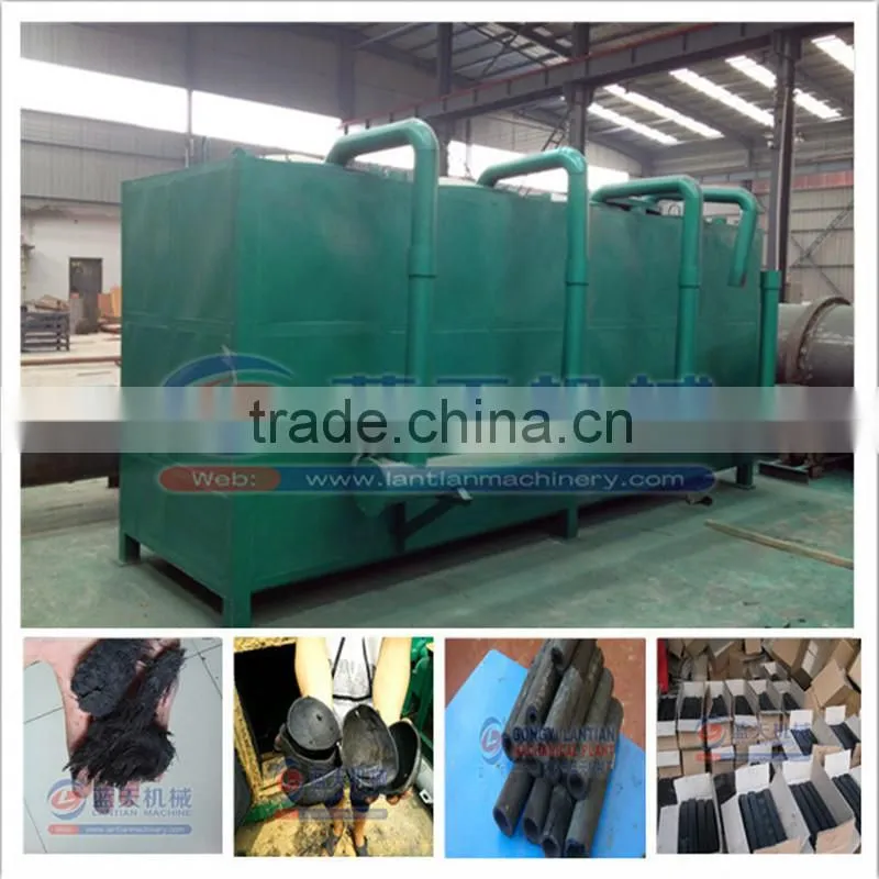 CE ISO 9001 approved natural wood hookah charcoal machine