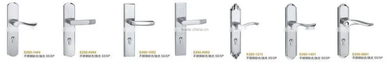 High-quality TRI-CIRCLE Stainless steel outdoor door lock and handles