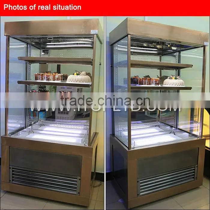 Front opening cake display chiller