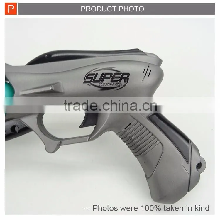 Crazy selling battery operated gun saft lighting toy guns for boys