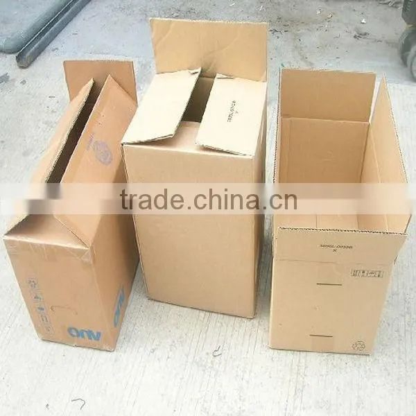 ice-snow blue colour carton box for fragile merchandise