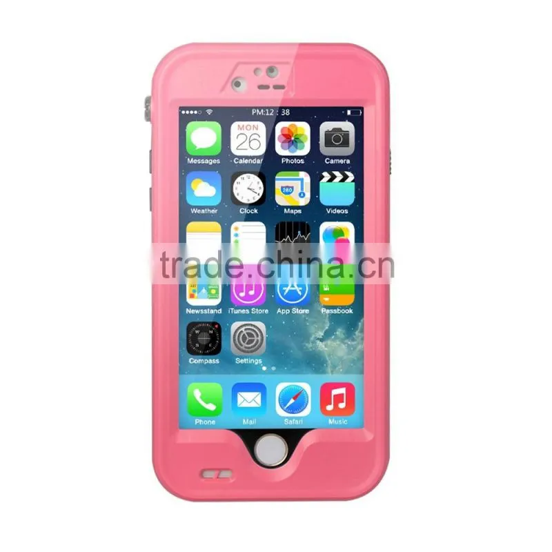 colorful with holder waterproof phone case